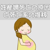 妊産婦死亡の原因と死亡率の推移